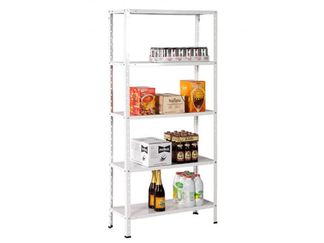 Etagere Metal/galvanise 194X100X40CM - 120 KG
