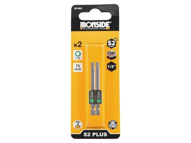 Bits 1/4 X 75 MM, 2PCS Txt 30