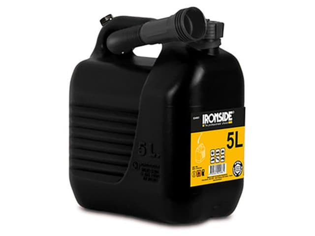 Jerrycan Carburant En Plastique Noir 5L