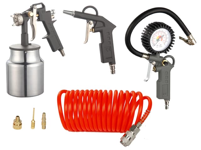 Kit Accessoires Air Comprime 7PCS