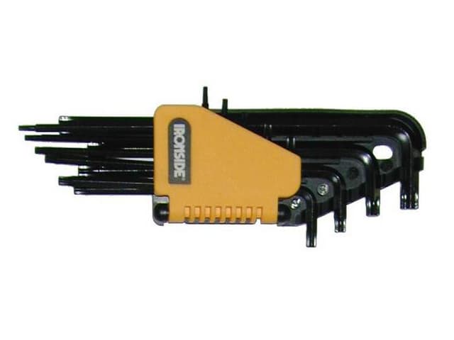 Set 9 Cles Allen Torx 8 < 50MM. Sur Support