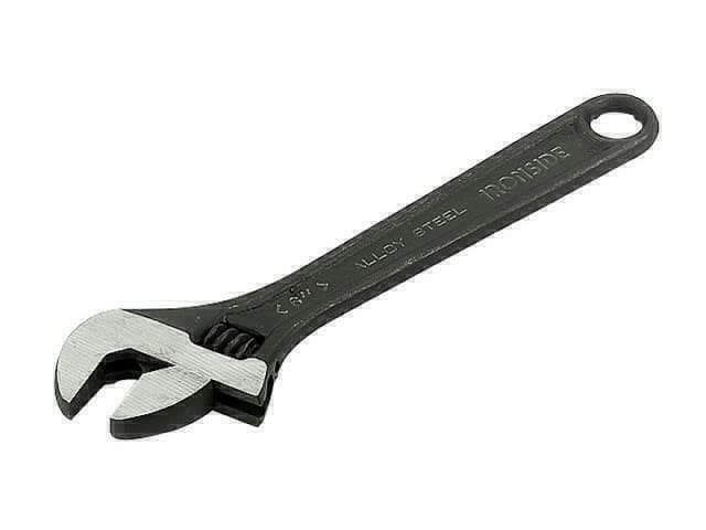 Cle A Molette 08"-200MM Phosphatee-sb