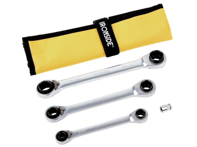 Set Cliquet Reversible - 3 Pcs Dim. 8-19