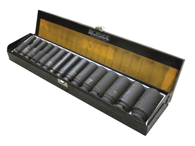 Boite A Douilles-choc 15 Pces. Longue 1/2"
