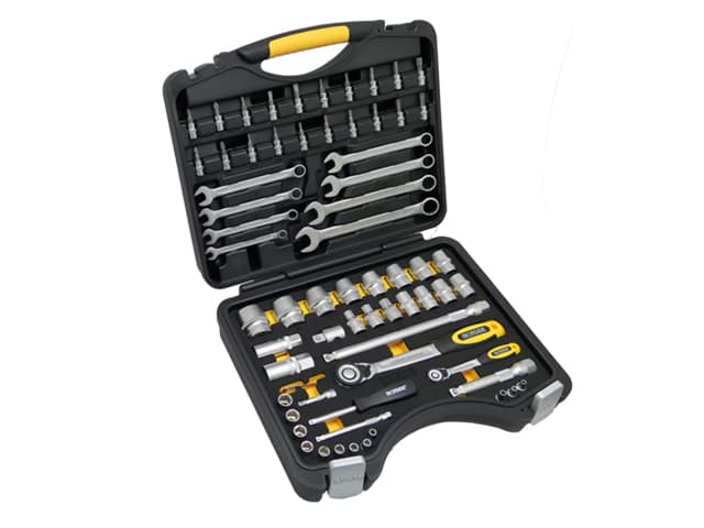Boite A Douilles 68 Pces. 1/4"+1/2"+CLES (fd)