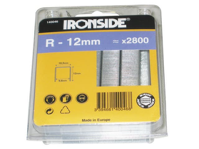 Agrafes R 10MM Blister 2800PCES.
