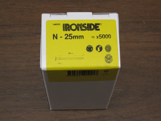 Brads(avec Tete) N 25MM Boite 5000PCS