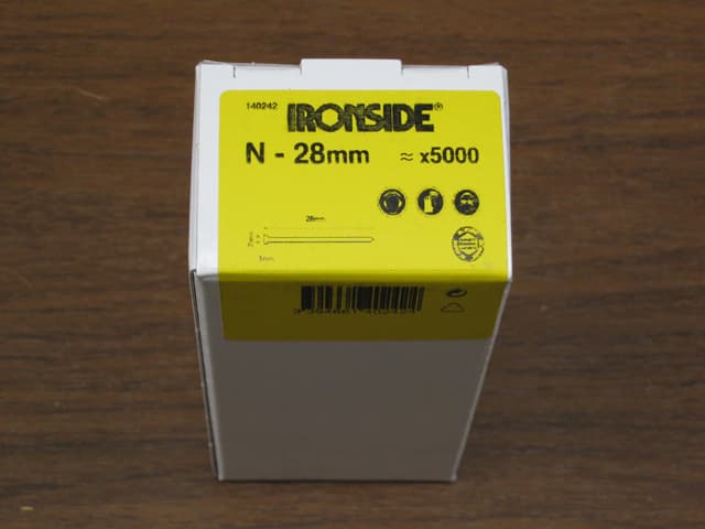 Brads(avec Tete) N 28MM Boite 5000PCS