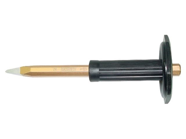 Burin Pointerolle Octogonal+prot.400x18mm
