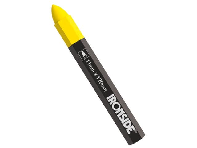 12 Craies De Cire De Construction Jaune 120MM