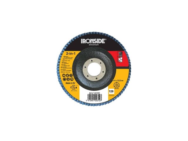 Disque A Lamelles Zirconium Gr 40 125X22MM