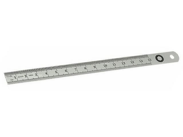 Reglet Flexible Inox 30X1 Long. 300MM