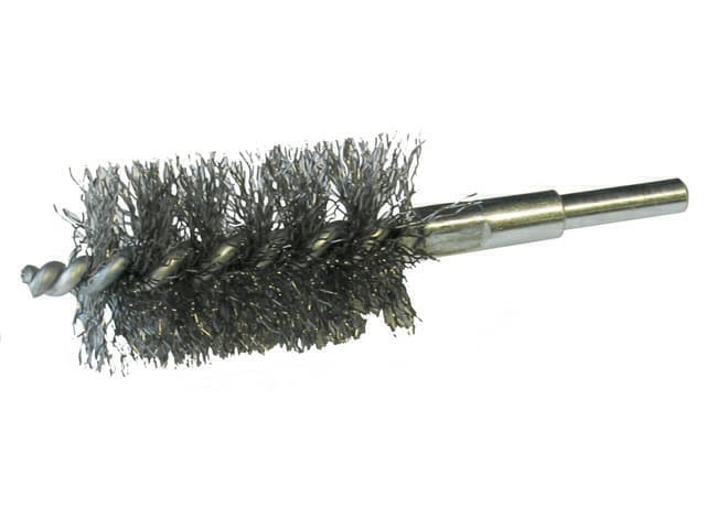 Brosse Tube D16x55x105 Tige D6 Acier Ondule
