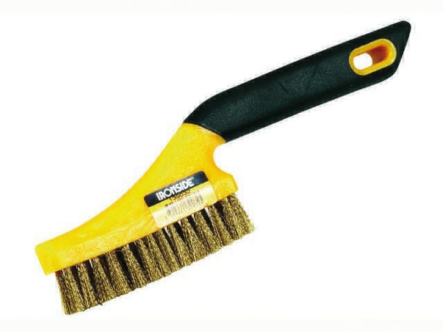 Brosse A Main Bi Compo 3 Rangs Laiton