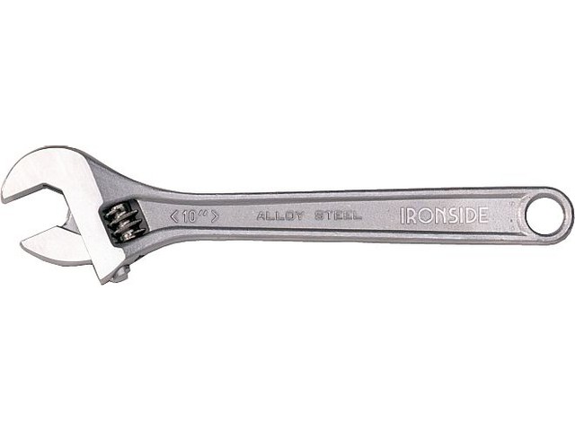 Cle A Molette 04" -110mm Chrome-sb