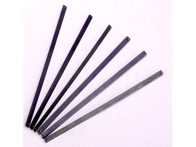 Set 6 Lames De Rechange Pr Mini Scie Met.