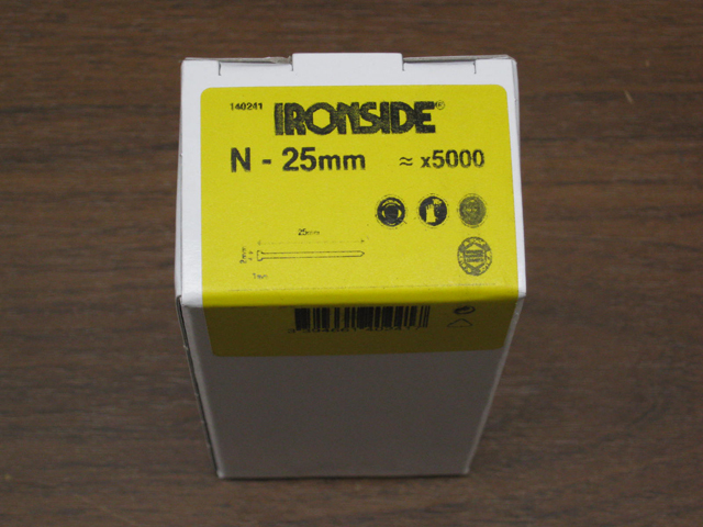 Brads(avec Tete) N 25MM Boite 5000PCS