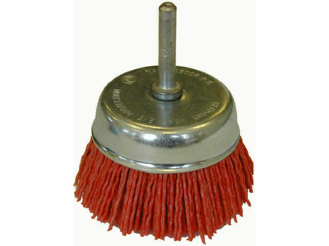 Brosse Coupe D75mm Nylon Rouge