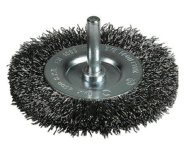 Brosse Circulaire D100x12mm Tige 6MM