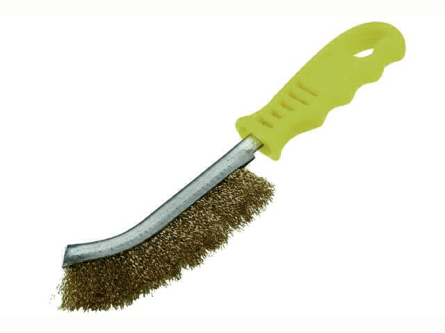 Brosse Universelle Jaune Laiton