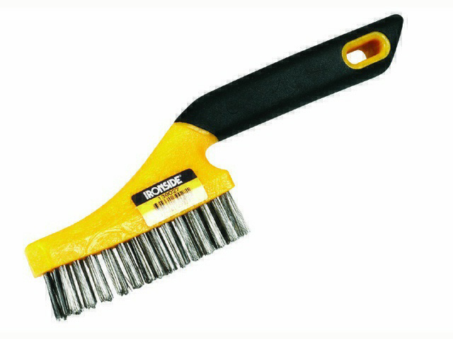 Brosse A Main Bi Compo 4 Rangs Inox